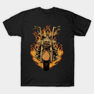 Bikers Skull T-Shirt